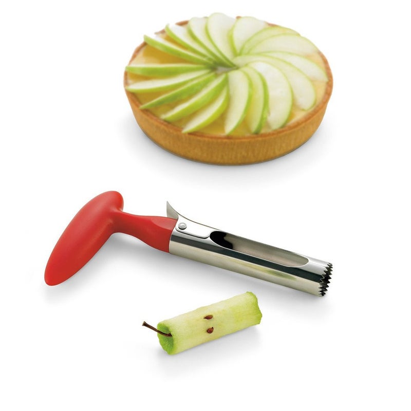 AKIRO apple Corer  Stainless Steel Kitchen Gadget Tool Fruit Seeder Core Remover Fruit Vegetable Tools Apple Pear Corer Easy Twist Fruits Tools Core Seed Remover - Image 2